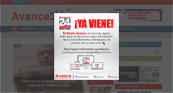 Desktop Screenshot of diarioavance.com